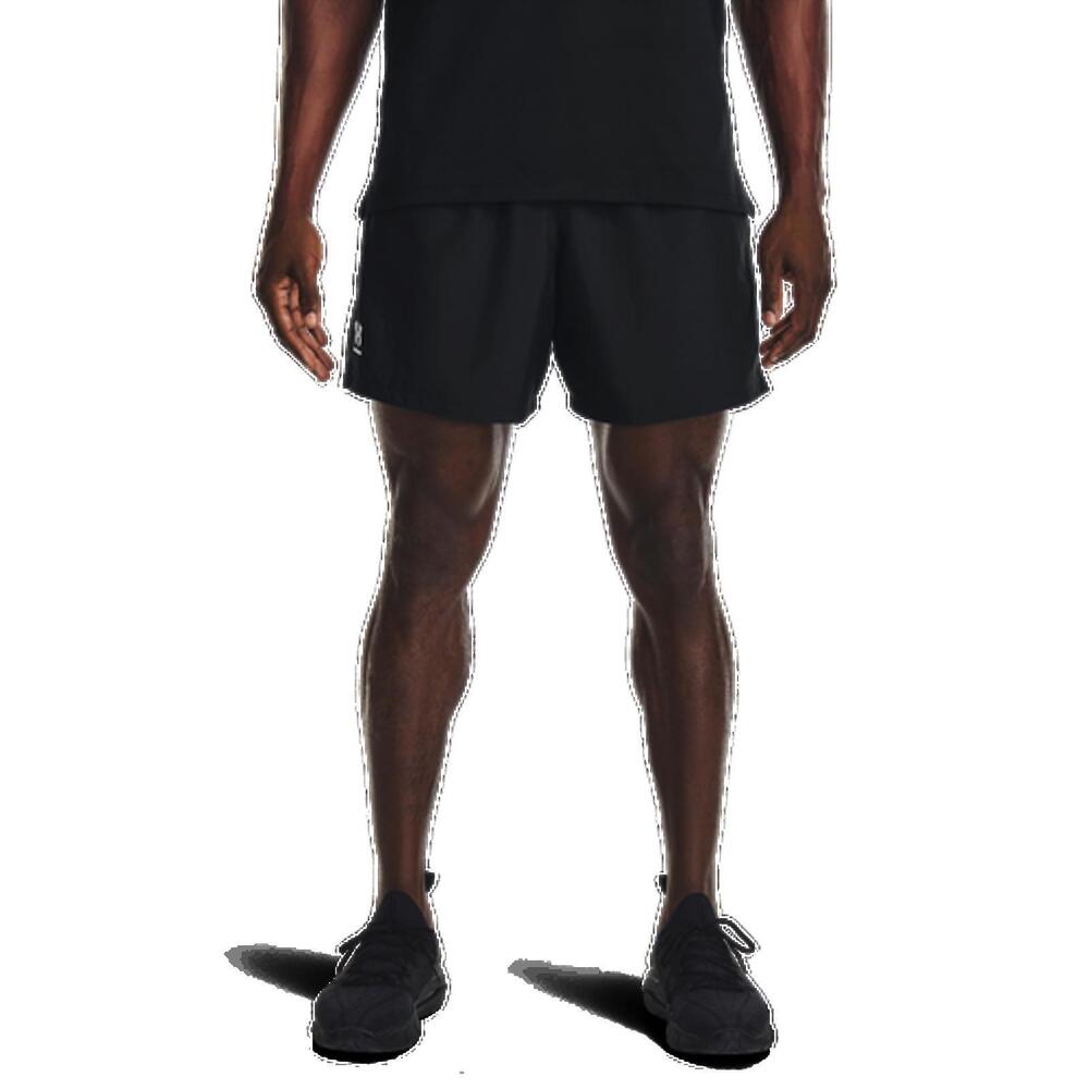 Under Armour Mens Under Armour Woven Volley Shorts - Mens White/Black Size M